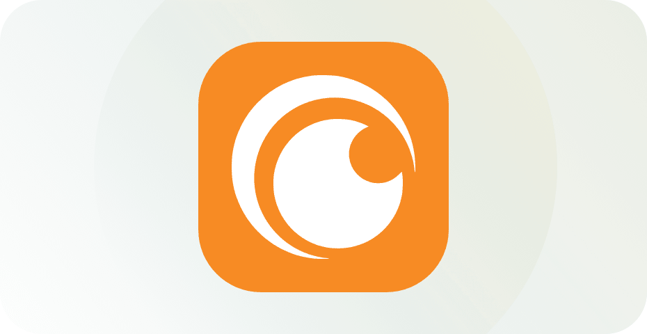 Crunchyroll logo.