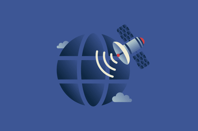 Como funciona a internet via satélite?
