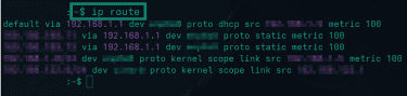 Checking active network interface on Linux through terminal.Checking active network interface on Linux through terminal.